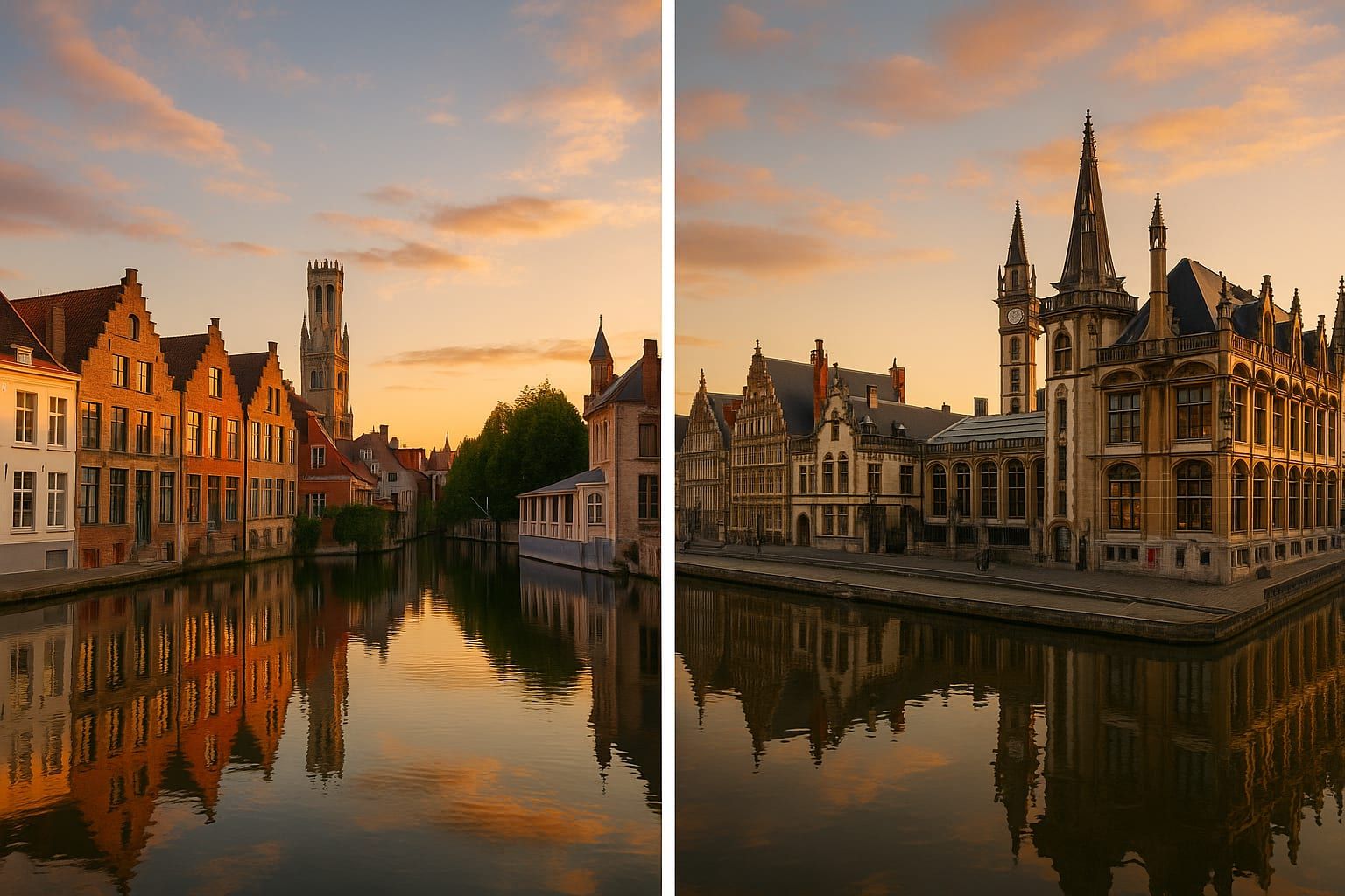 Bruges vs Ghent: Belgium's Tale of Two Cities