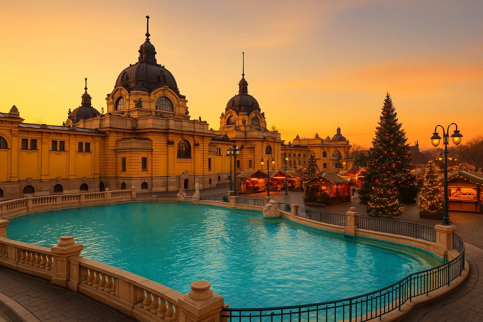 Budapest Christmas: Thermal Baths & Markets