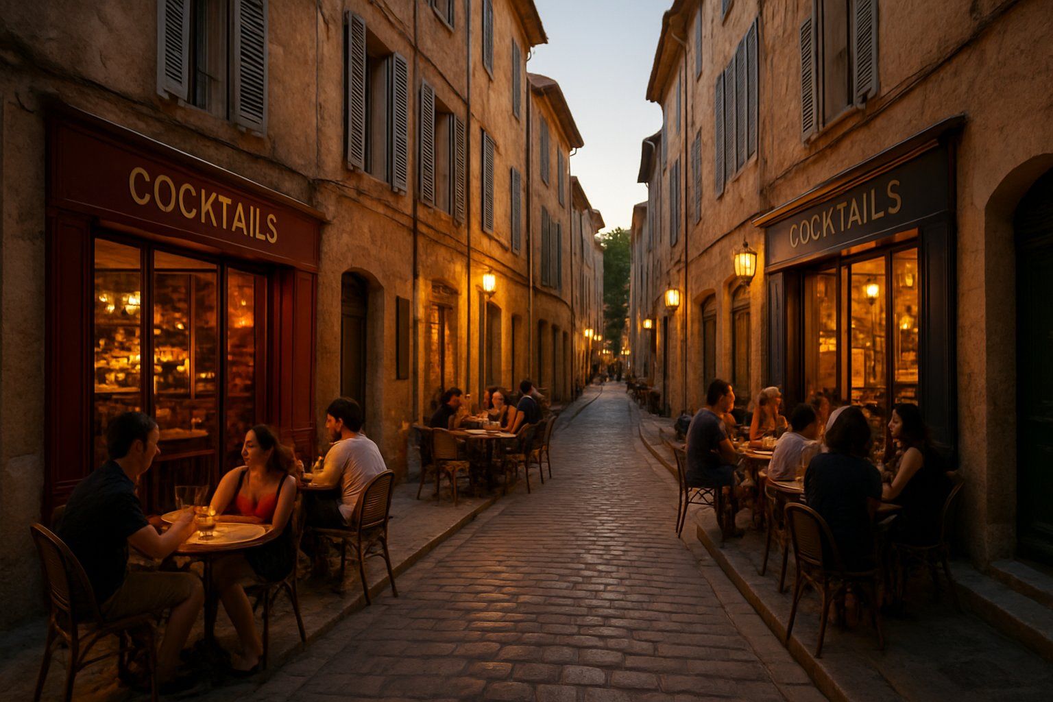 Savoring Aix en Provence: Top 7 Cocktail Bars Loved by Locals