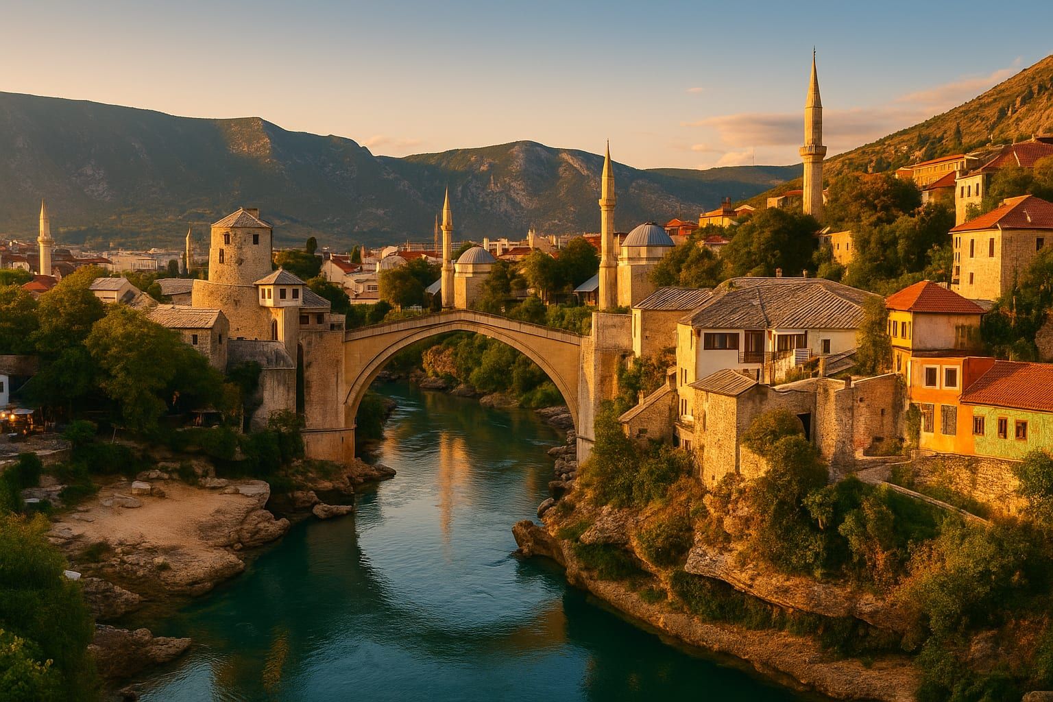 Mostar: Where East Meets West on the Neretva