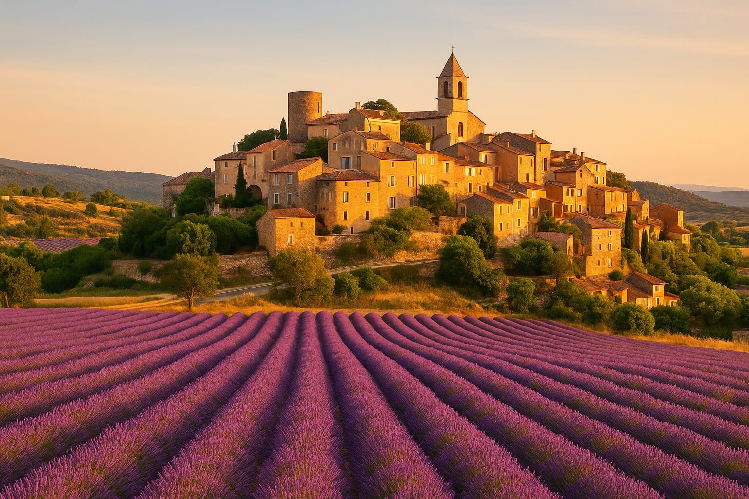 Provence Road Trip: Lavender Fields & Villages